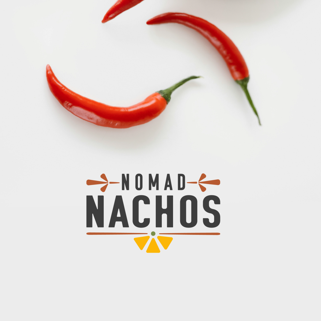 Nomad Nachos Logo Design