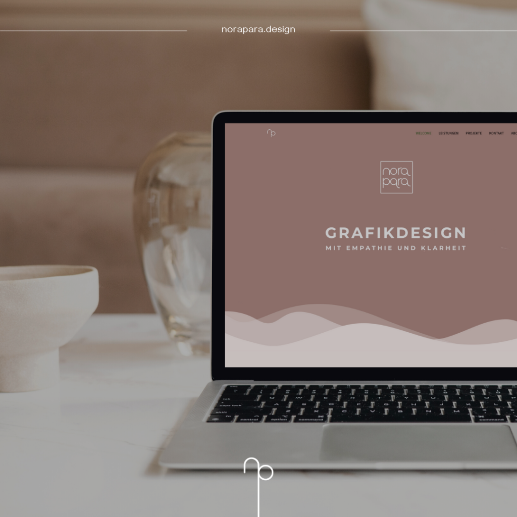 Grafikdesign Norapara; Mockup, Webdesign